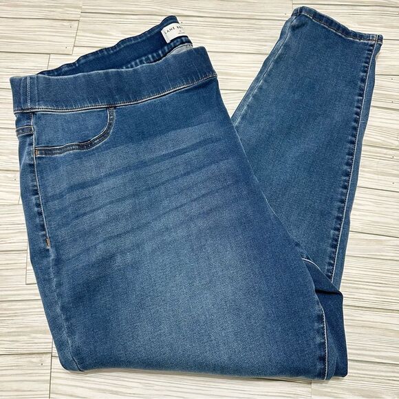 LANE BRYANT HIGH RISE SUPER‎ STRETCH JEGGING FULL LENGTH PULL ON PLUS SIZE 28 - Picture 1 of 7